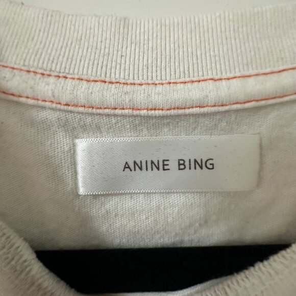 Anine Bing Georgie Panther Stardust Live Tee size Small - Picture 5 of 6